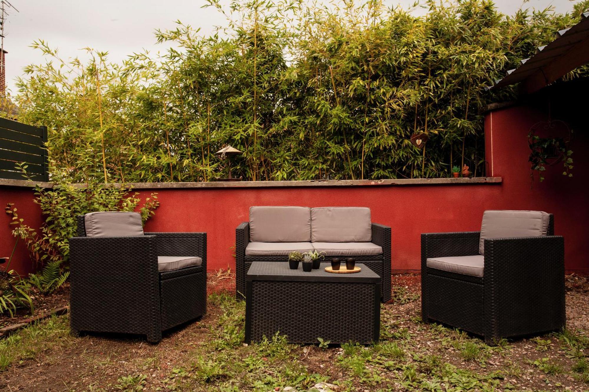 Appartement Les Jardins De Jules Verne - Cote Jardin Amiens Ngoại thất bức ảnh