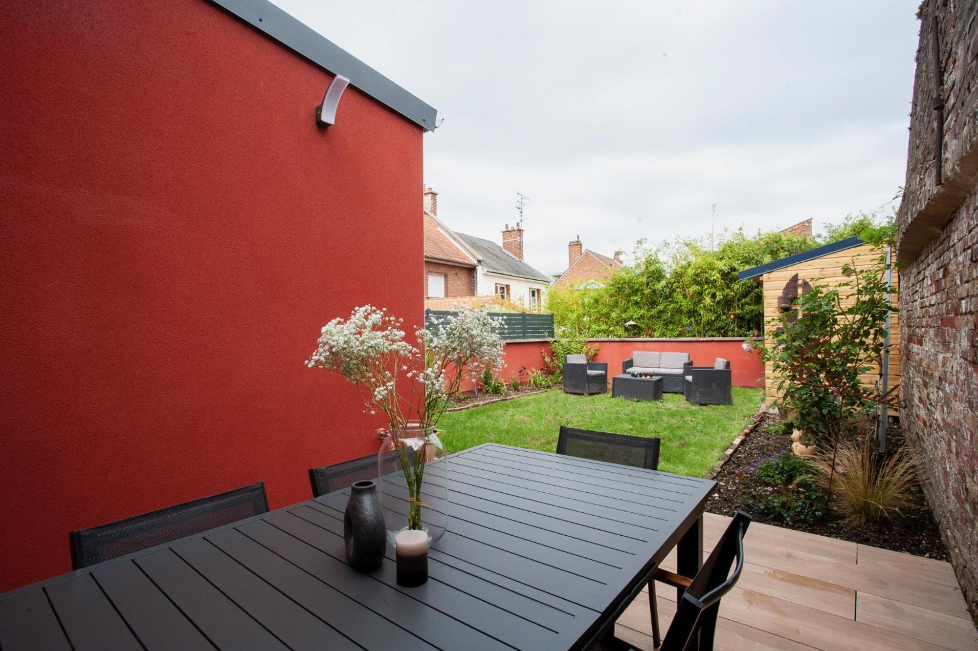 Appartement Les Jardins De Jules Verne - Cote Jardin Amiens Ngoại thất bức ảnh